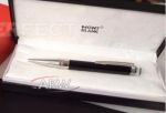 Perfect Replica Montblanc Stainless Steel Clip Black＆White Ballpoint Special Edition Gift Pen